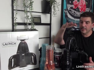 Fleshlight Launch Universal, the Robot for Masturbation that is Controlled with a Steering Wheel