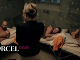 Gangbang in jail with Samantha Jolie