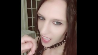 Tgirl 被束缚、插上和支配 x