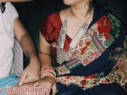 Preview 6 of Desi Bhabhi Fucked Publicly in the car with indian roleplay.