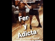 Preview 1 of Argentine amateur couple, Instagram Reels, follow us @fyadictapareja Beautiful big ass