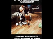 Preview 2 of Argentine amateur couple, Instagram Reels, follow us @fyadictapareja Beautiful big ass