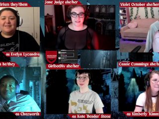 role playing game, webcam, monsters, spooky