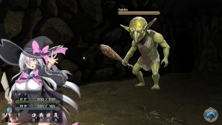 A Witch of Eclipse - Lutando contra goblins no fundo da caverna