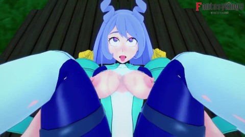 Nejire Hado having sex POV and normal | boku no hero | Full hentai video