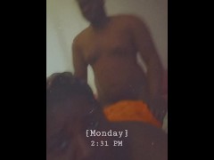 Quickie Before bed - Screenshot 14 of 16 - Creampie