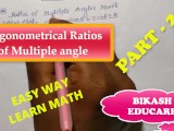 Prove this math , Ratios of multiple angles Math part 25