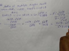 Prove this math , Ratios of multiple angles Math part 25