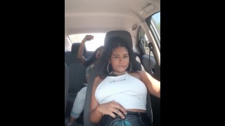 Hot Brunettes Enjoy Masturbating And Filming Themselves In Their Best Friend's Car