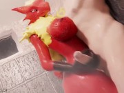 Preview 1 of Blaziken takes care of you in the shower