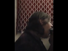 My first porn ever made, never uploaded before! I was chubby BBW with HUGE tits! Part 1- BBC dildo