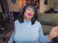 Lipstick smoking Trans makeup fetish CrossDresser subscribe