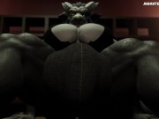 Preview 4 of Cock Vore Muscle Hyper Growth Animation