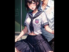 Hentai Pictures Story - The Dark Secret Of The School President
