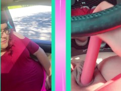 Trans with SMALLEST PENIS EVER Masturbates and Moans Loudly in Public Parking Lot!