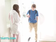 Preview 3 of Busty student girl seduce her lucky classmate and fucks him as sex toy (with Penelope Kay)