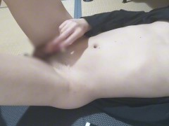 【射精】寝ころびオナニー【亀頭】 Lying down masturbation 7/16