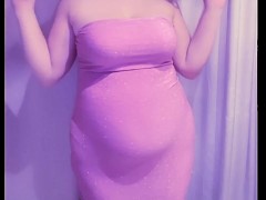 My big and blue belly!