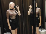 Preview 3 of Try On Haul Transparent Clothes, Completely See-Through | At The Mall
