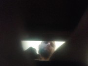 Preview 4 of Under My Desk POV While I ignore you, watch porn, put my feet on your face, and jerk off ;)