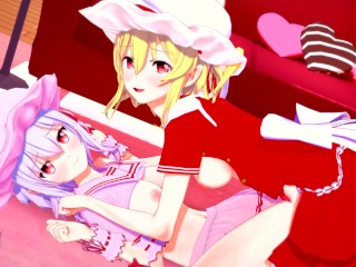 SEXUAL TIME WITH REMILIA AND FLANDRE FROM TOUHOU (HENTAI UNCENSORED)