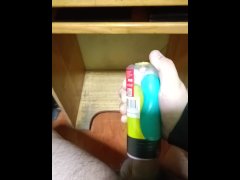 I make a DIY Fleshlight (Short vid)