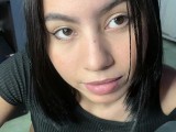 Sexy 18 year old amateur latina gets cum in her mouth POV blowjob
