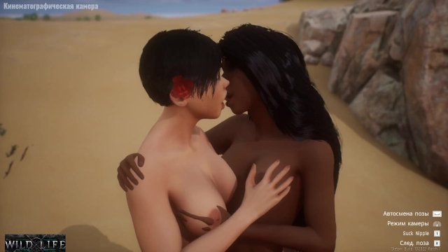 Lesbians engage in sexual activity in front of everyone - Wild Life
