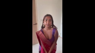 Маленькая индийская горничная мастурбирует, пока я шпионю за ней