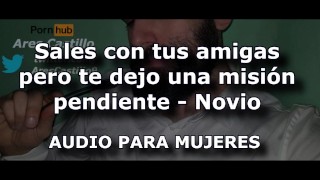 Novio te deja una misión pendiente - Audio para MUJERES - Voz de hombre - España ASMR joi whatsapp