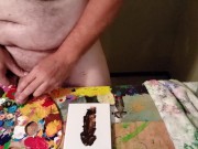 Preview 2 of Dong Ross dick painting request: Tree With Cum Finish