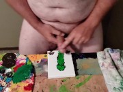 Preview 5 of Dong Ross dick painting request: Tree With Cum Finish