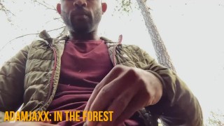 AdamJaxx Cums dans la forêt