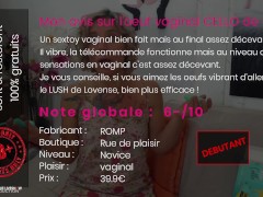 Test sextoy : un oeuf vibrant relativement sympa CELLO
