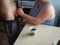 jerked off the sperm into my coffee glass - Screenshot 6 of 16 - Sperm Coffe