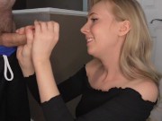 Preview 6 of Behind The Scenes Handjob From Blonde Armature Marissa Sweet