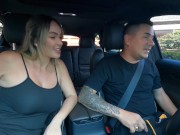 Preview 3 of He fucked me hard during the trip right in the car! - Kourtney Love