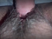 Preview 1 of Cumming on a hairy pussy