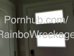 Quick Afternoon THROATPIE (Lightskin SWALLOWS at front door)