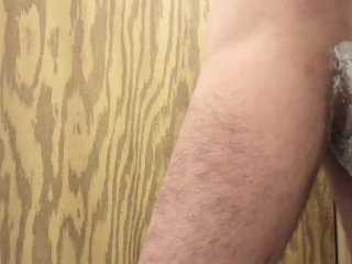 shaving dick, solo male, mature, exclusive