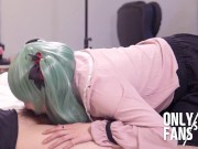 Preview 1 of 【Hatsune Miku】✨Vampire Miku Cosplayer get Fucked, Japanese hentai anime crossdresser cosplay 2