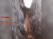 Preview 5 of Young indigenous girl with braided hair masturbates live (big white ass, pink tits)