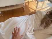 Preview 1 of I woke up my stepsister with my dick and I came in her ass - AdaKham