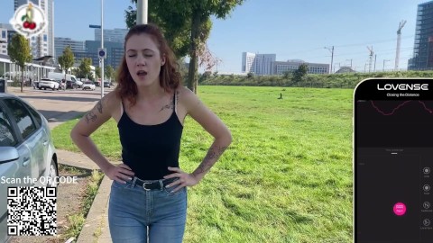 Cumming Hard in Public Place - Remote Control Vibrator made my Panties Wet  - Pornhub.com