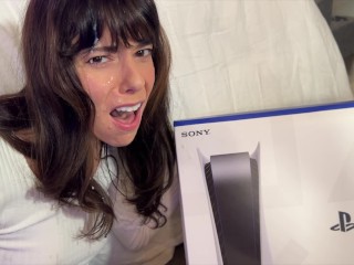 Peter Ruined my Ps5 Unboxing Video with a Surprise Facial!