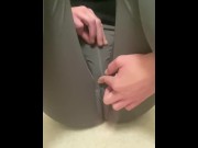 Preview 6 of CAMEL TOE ! Rubbing my wet pussy in tight leggings