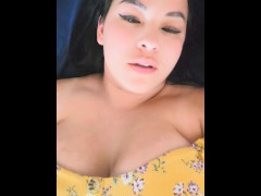 Pretty Brunette Milf Flashes Big Tits & Nice Pussy - Screenshot 4 of 16 - Flash
