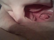 Preview 5 of Showing off my wet, creamy pussy after an orgasim
