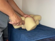 Preview 2 of anal sex with my naughty, virgin sex doll. She is very tight and makes me cum in seconds