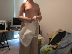 Dressing room try-on haul with curvy redhead (Sultry_Sabrina)